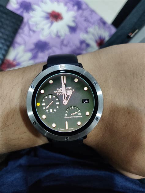 panerai watch face samsung|Loving the Panerai Watchface on my new Galaxy Watch active 2 .